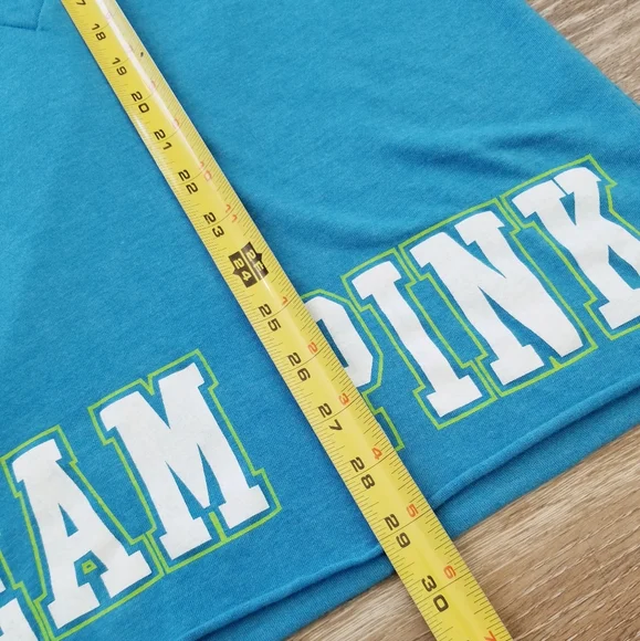 Victoria's Secret PINK Vintage Swim Cover-up V Neck Sexy Plunge Iconic Logo NWT - Picture 11 of 15